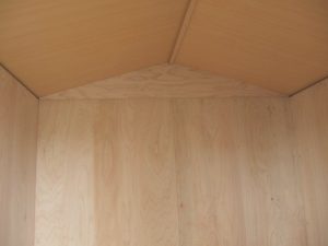 内側天井｜ガーデニング用木製ガーデンシェッド・物置小屋